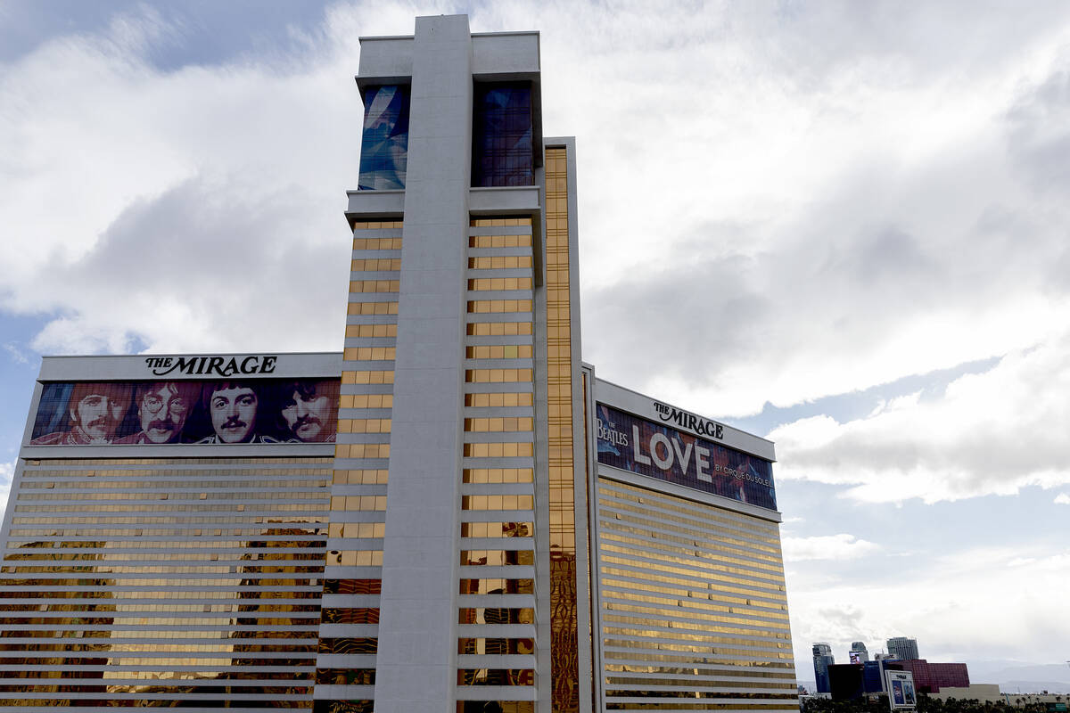 The Mirage on Wednesday, March 22, 2023, in Las Vegas. As the hotel-casino’s new operator, Ha ...