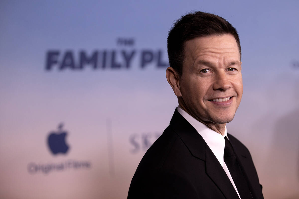 Actor and producer Mark Wahlberg during a red carpet premiere of Apple Original Film’s & ...