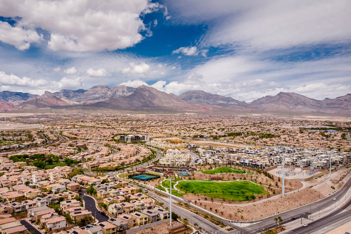 Summerlin is one of the top-selling master plan communities in the country. (Howard Hughes Corp ...