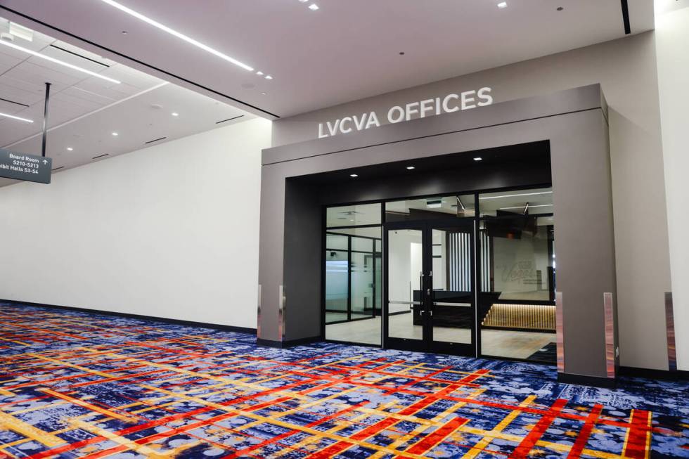 New executive offices for the Las Vegas Convention and Visitors Authority inside the Las Vegas ...