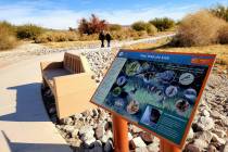 Clark County Wetlands Park's Nature Preserve has miles of paved trails and a free walking club ...
