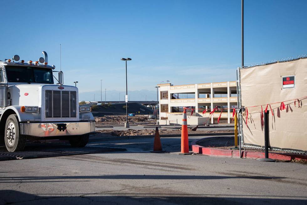 The former Fiesta Henderson site on Thursday, Dec. 8, 2022, in Henderson. The hotel-casino has ...