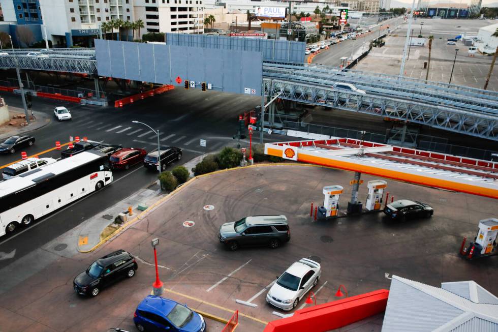 Small businesses, such as Jay’s Market near the intersection of Flamingo Road and Koval ...