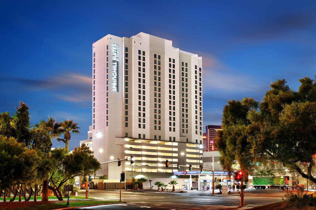 The SpringHill Suites by Marriott near Las Vegas Convention Center. (Apple Hospitality REIT)