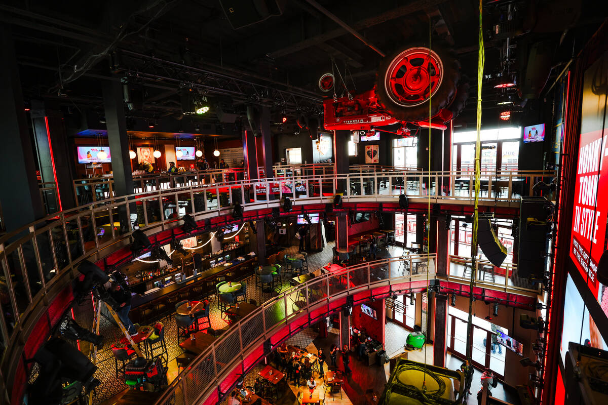 Ole Red Las Vegas, a restaurant, bar and live music venue by country musician Blake Shelton and ...