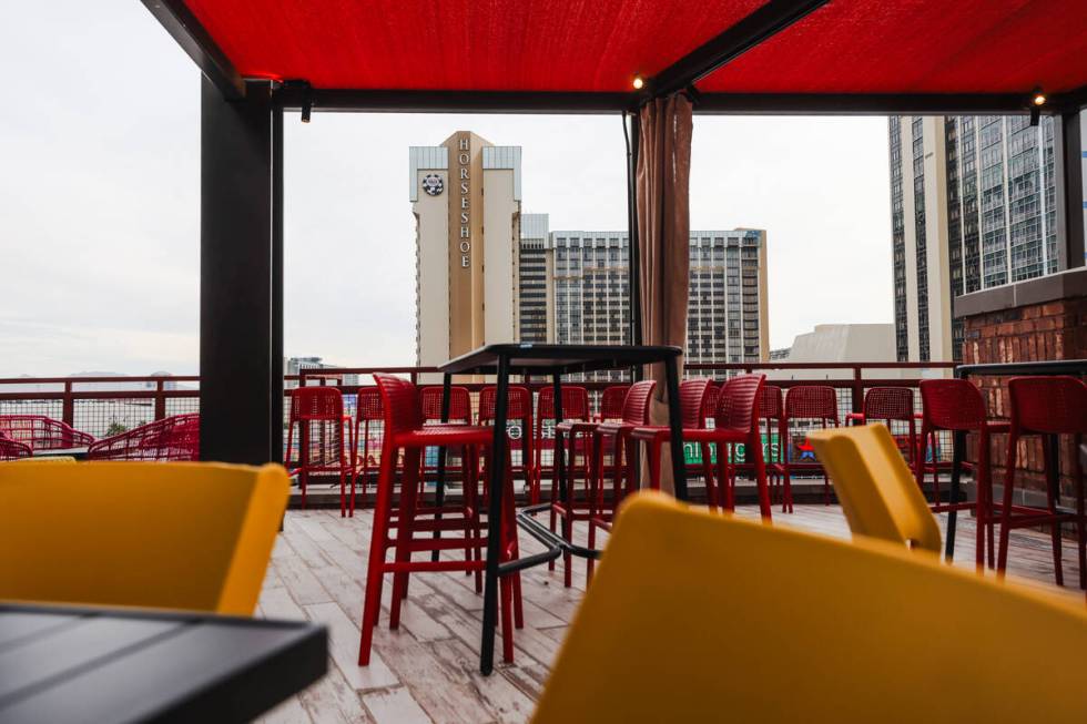 The rooftop level of Ole Red Las Vegas, a restaurant, bar and live music venue by country music ...