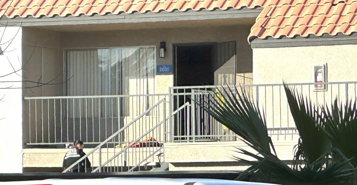 The Las Vegas Metropolitan Police Department were investigating a shooting death in the 3700 bl ...