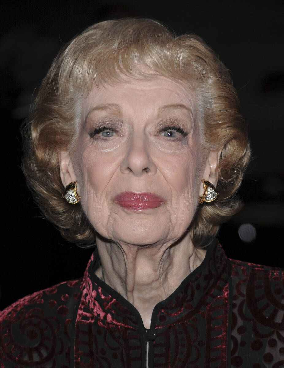 FILE - Actress Joyce Randolph attends the Museum of the Moving Image Salute to Ben Stiller at C ...