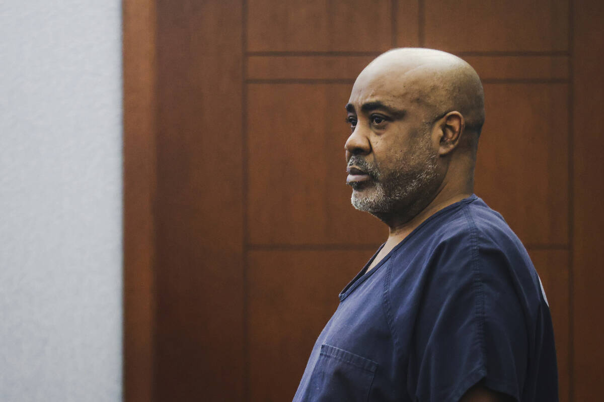 Duane “Keffe D” Davis, who is accused of orchestrating the 1996 slaying of hip-ho ...