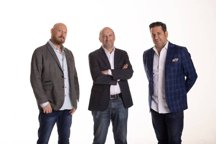 Interstate 15 sports-entertainment management and marketing company co-founders, from left, Gre ...