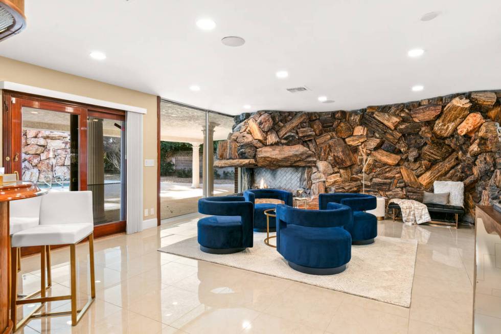 The home that used to be owned by famed Las Vegas comedian Jerry Lewis is back on the market fo ...