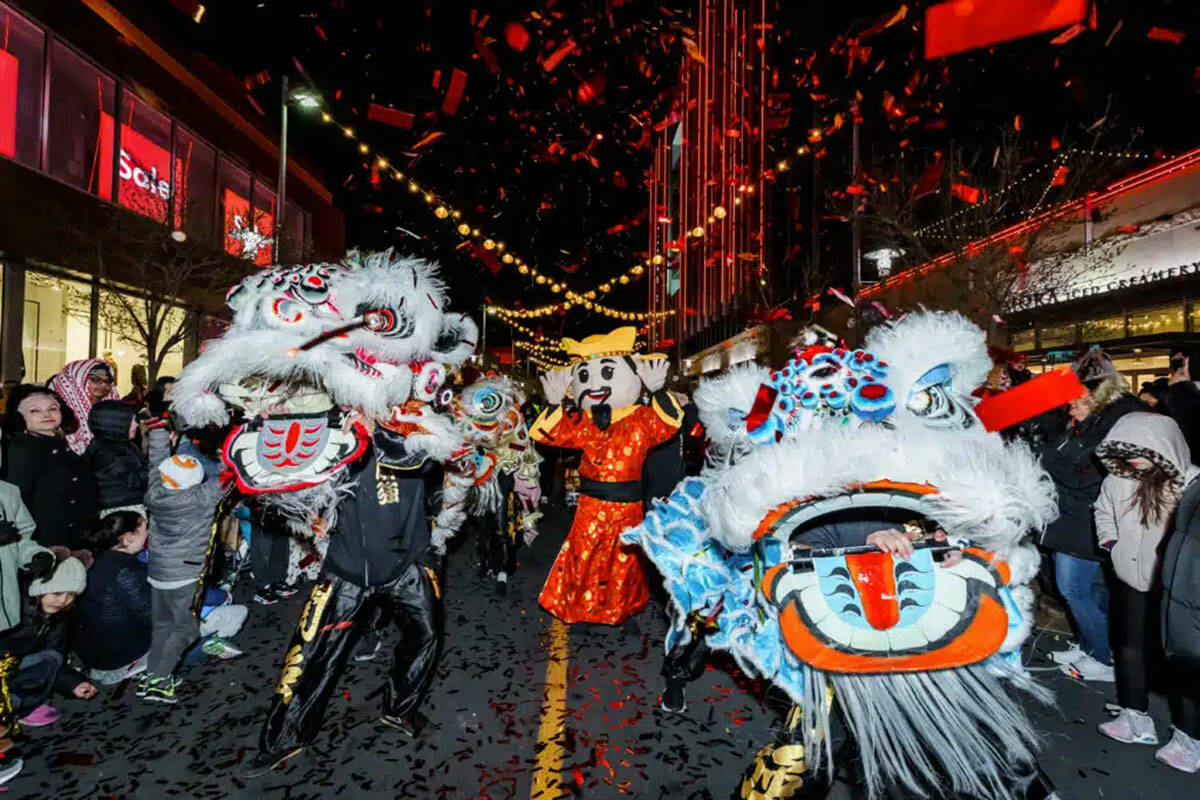 Downtown Summerlin's Lunar New Year Parade in 2023. (Downtown Summerlin)