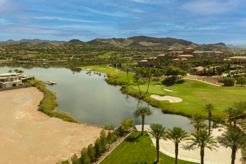 Blue Heron and Toll Brothers are building luxury homes in Lake Las Vegas' new upscale community ...