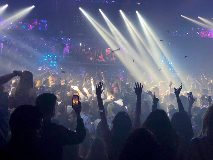 Tiesto performs for CES conventioneers and clubgoers during the DreamlandXR Closing Night Party ...