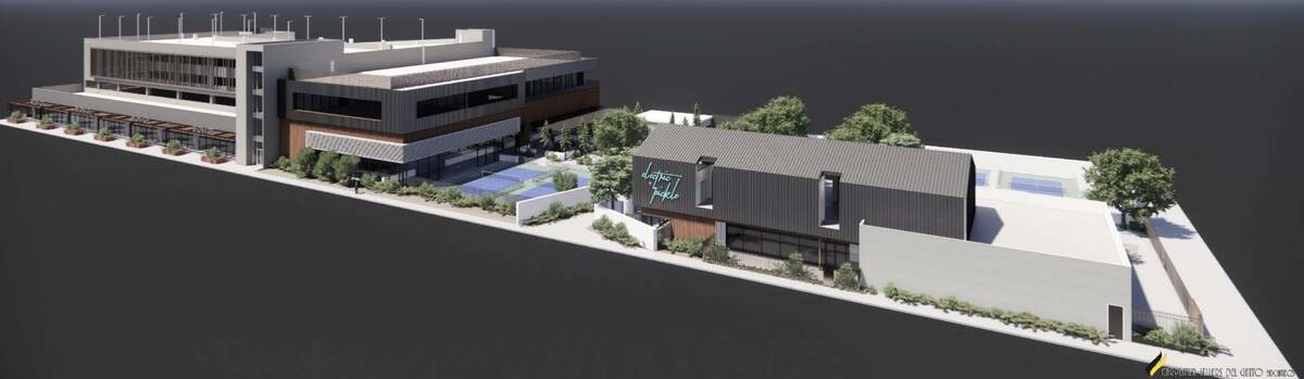 The second phase of The Bend is set to add a pickleball ball venue called the Electric Pickle a ...