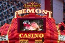 Fremont Hotel and Casino, a Boyd Gaming property in downtown Las Vegas. (Las Vegas Review-Journal)