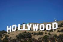 The Hollywood sign is pictured on Sept. 29, 2022, in Los Angeles. (AP Photo/Chris Pizzello)