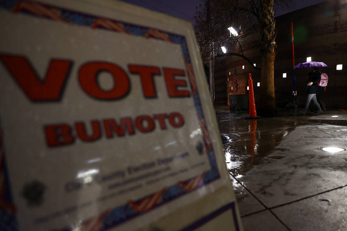 The polling place at Doolittle Community Center is open for voters during the presidential pref ...