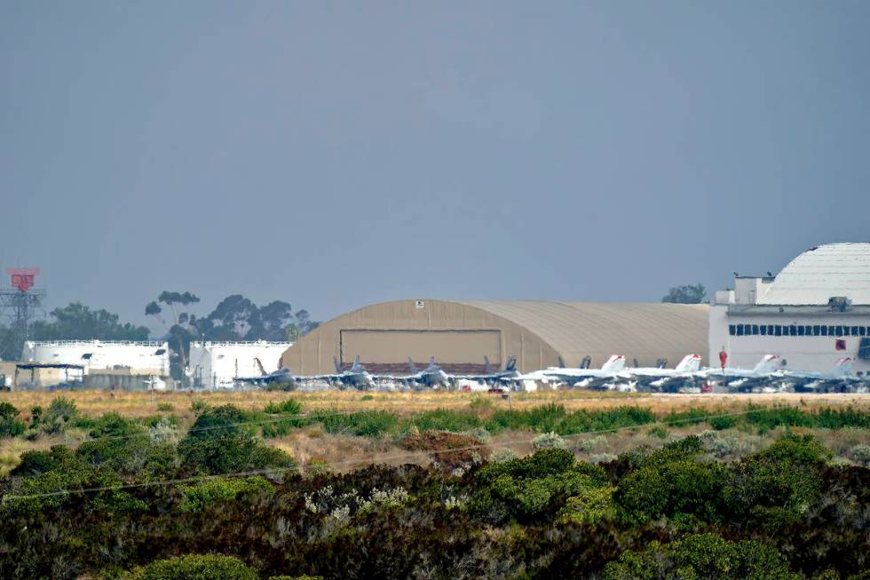 Marine Corps Air Station Miramar (MCAS) is shown on Aug. 25, 2023, in San Diego. San Diego Coun ...