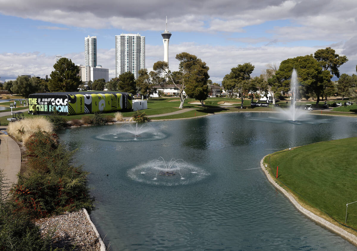 Las Vegas Country Club is seen during LIV Golf Las Vegas Pro-Am tournament, on Wednesday, Feb. ...