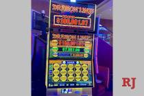A guest scored a $122,976.65 jackpot Thursday, Feb. 8, 2024, on a Dragon Link slots machine at ...