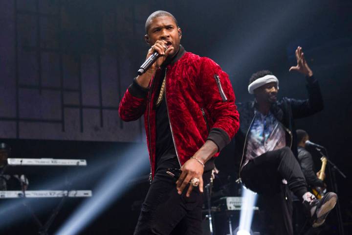 Recording artist Usher performs at Power 105.1's Powerhouse 2016 at Barclays Center on Thursday ...