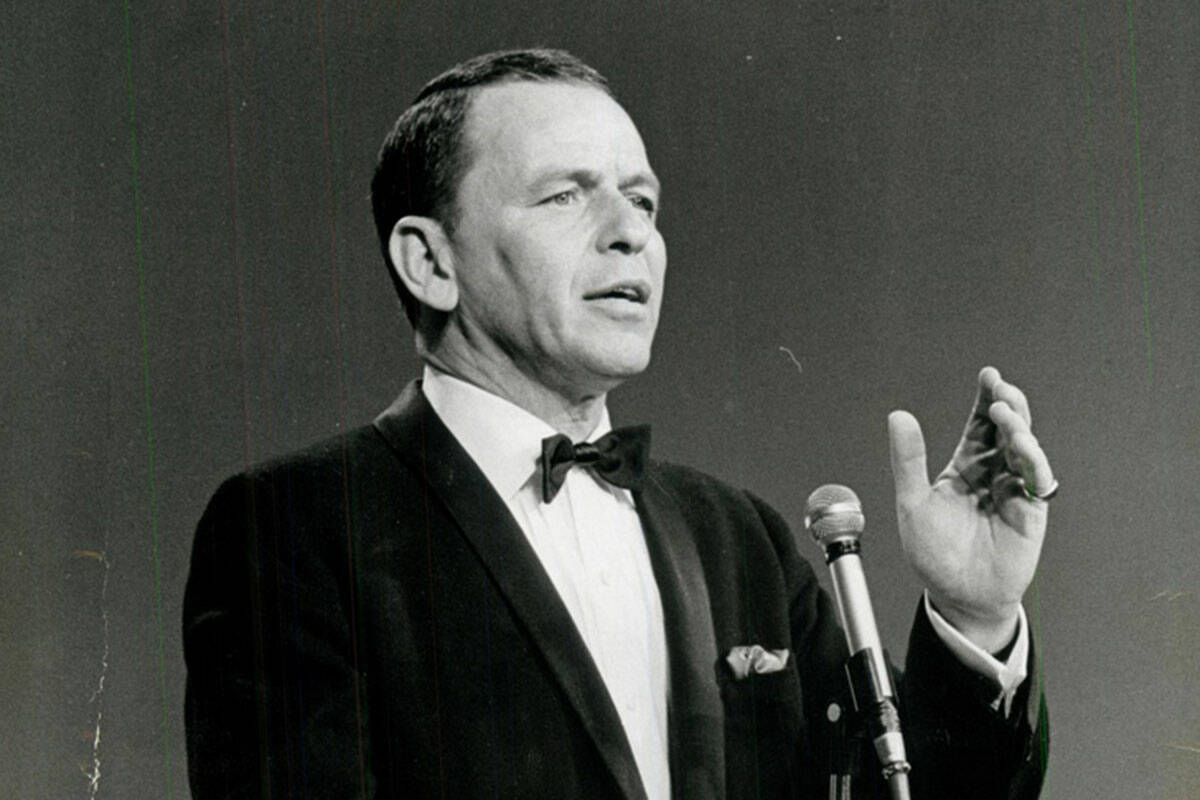 Frank Sinatra. (File Photo/Las Vegas Review-Journal)