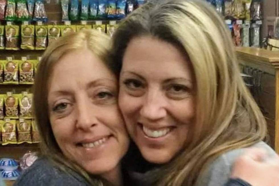 Shella Huey, left, and Shirl Huey on Shella Huey's birthday, Feb. 11, in 2019. It was the last ...