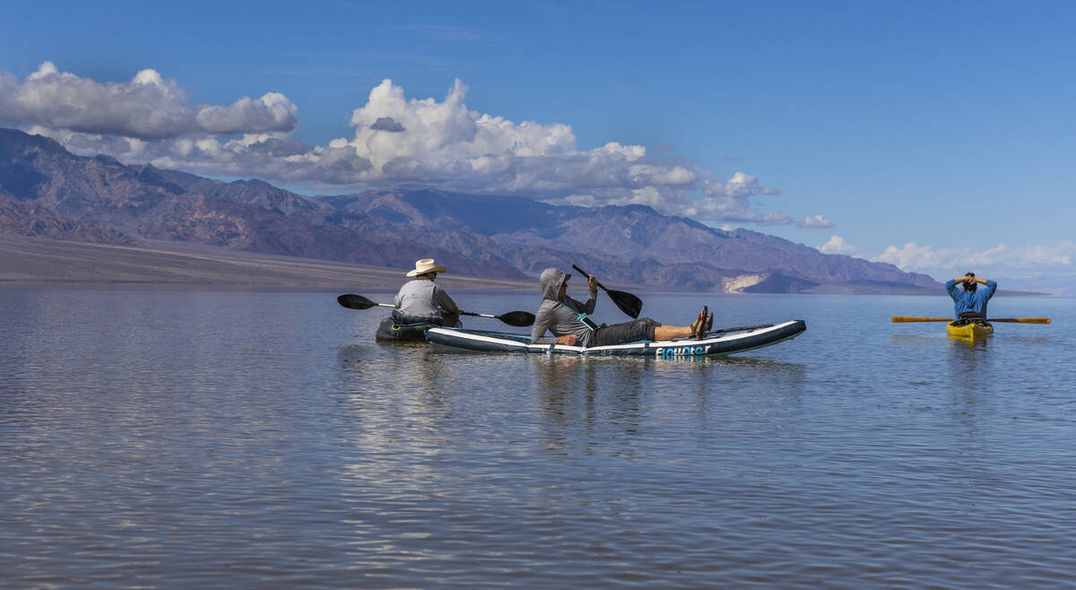 (LtoR) Patrick Donnelly, director of the Great Basin Center for Biological Diversity, Mason Vog ...