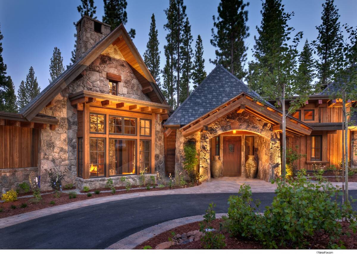 The architecture incorporates indigenous granite masonry to create strength and grounding on th ...