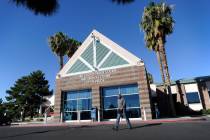 A general view of the entrance to the Clark County Family Court on Friday, Oct. 18, 2013 locate ...