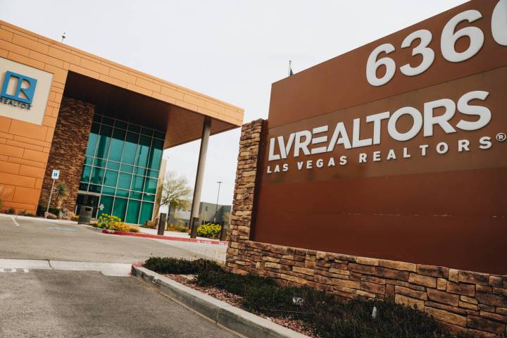 The Las Vegas Realtors building is seen on Sunday, March 10, 2024, in Las Vegas. (Madeline Cart ...