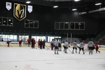 UNLV’s club hockey team will play for a national championship Tuesday, March 12, 2024, agains ...