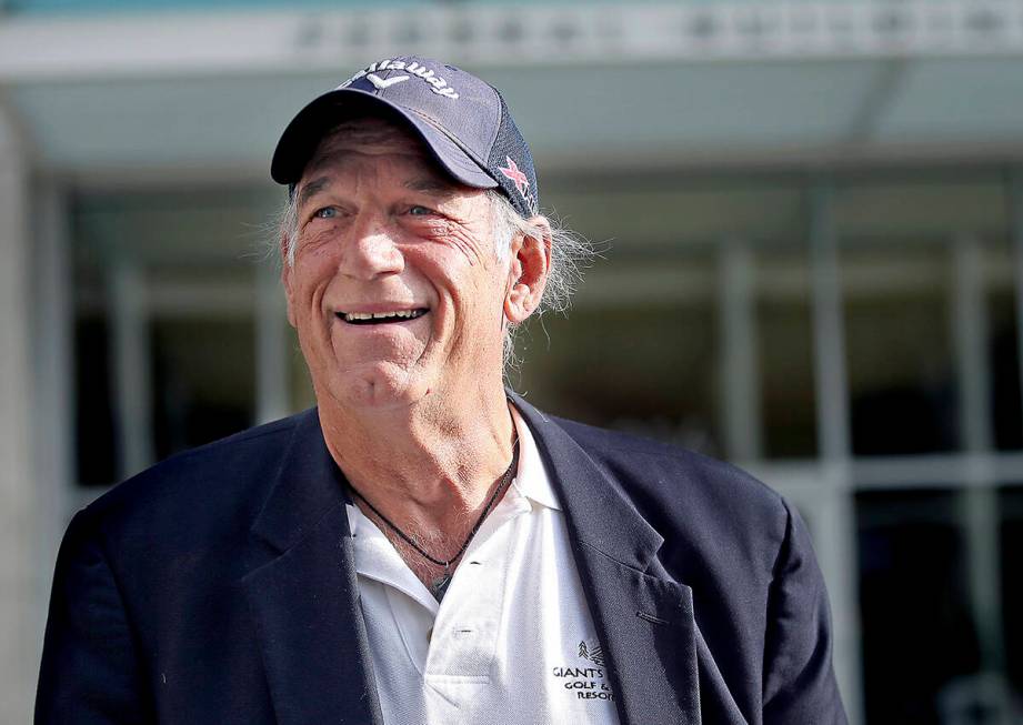 Former Minnesota Gov. Jesse Ventura talks to reporters outside the federal building in St. Paul ...