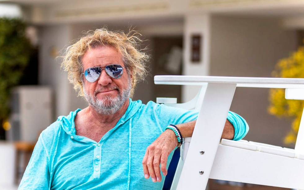 Rock star Sammy Hagar is opening "Sammy's Island" at the Palms pool this summer on We ...