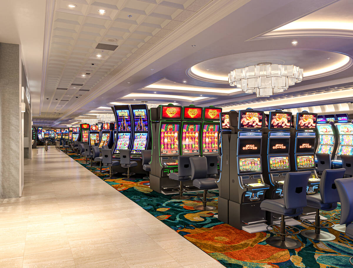 Suncoast's casino floor will also get a transformation, including stone pathways around the per ...