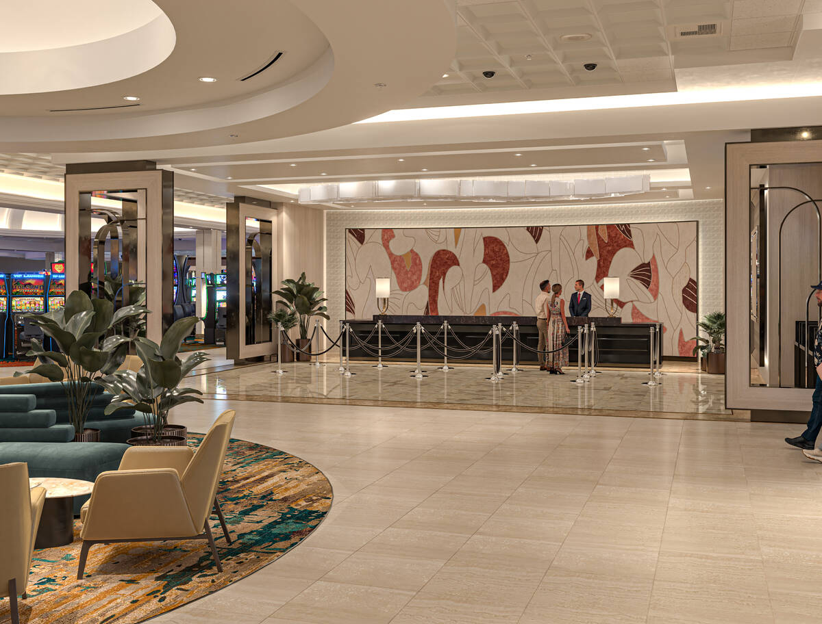 Suncoast will renovate its hotel check-in to match the modernized look. The entire casino remod ...