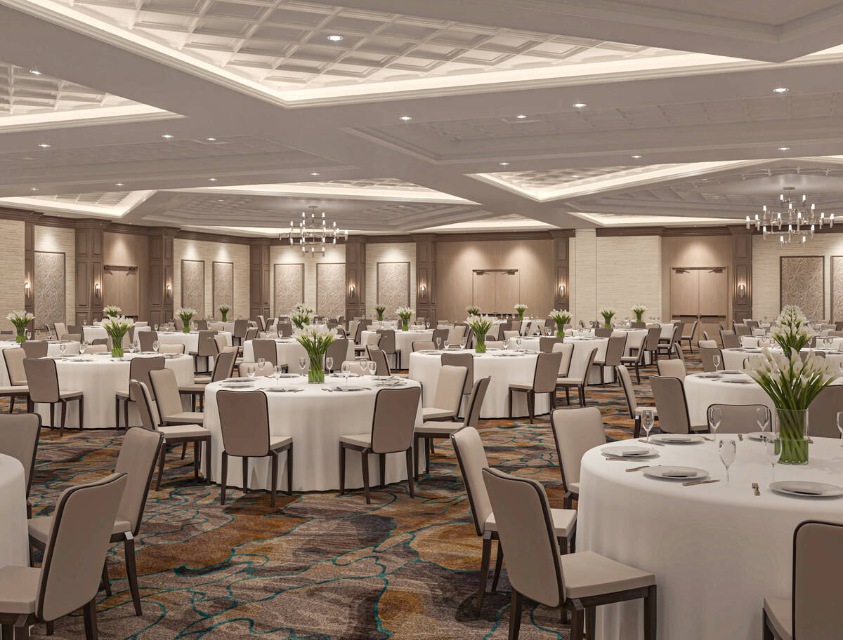 Suncoast resort-casino will remodel and expand its second floor meeting space, about doubling t ...