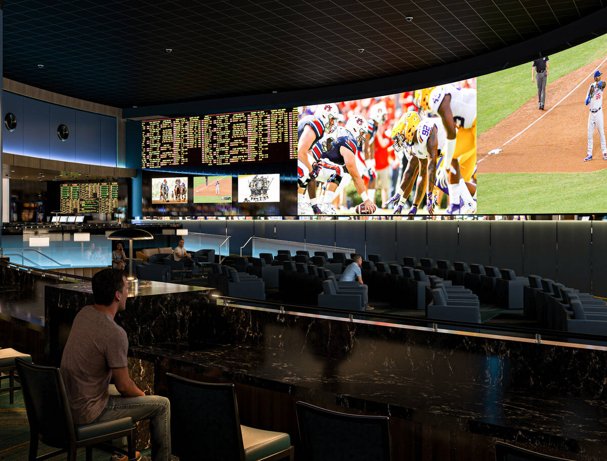 Suncoast will replace its showroom with a stadium-style sports book expected to open by fall 20 ...