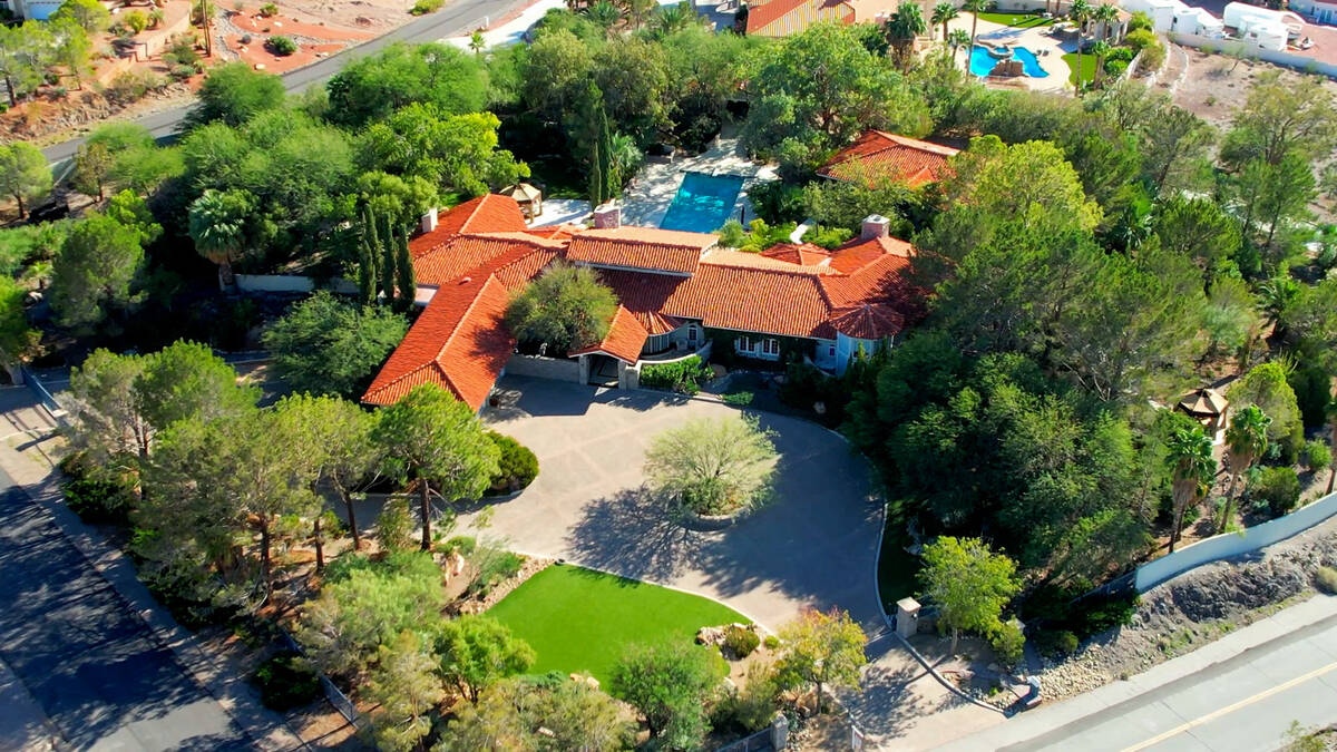 The Boulder City estate of the late novelist Terry Goodkind, best known for the fantasy series ...