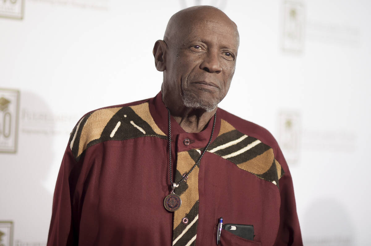 FILE - Louis Gossett Jr. attends a Legacy of Changing Lives Gala on March 13, 2018, in Los Ange ...