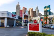 The head of the Las Vegas Stadium Authority says the recent downgrades to Bally’s Corp.’s c ...