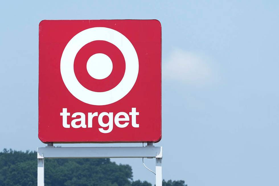 A sign outside a Target store is seen Wednesday, May 24, 2023, in Nashville, Tenn. Don't count ...