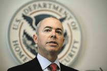 Homeland Security Secretary Alejandro Mayorkas. (The Associated Press)