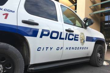 Henderson Police Department (File/Las Vegas Review-Journal)