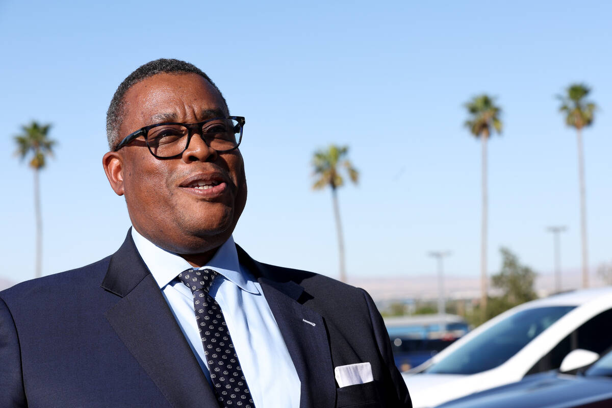 Las Vegas city councilman Cedric Crear recalls fond memories of growing up in the Valley with a ...