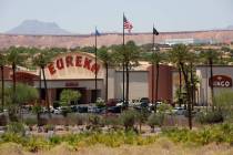 Eureka Casino Resort on Thursday, June 3, 2021, in Mesquite. (Ellen Schmidt/Las Vegas Review-Jo ...