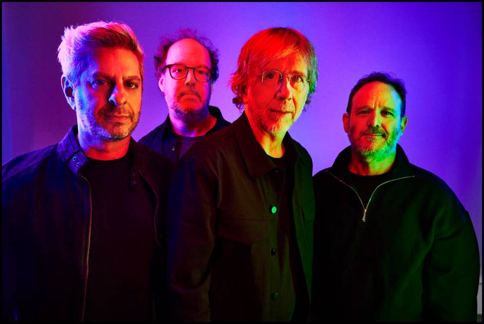 Phish are shown in New York City on March 26, 2024. (Danny Clinch)