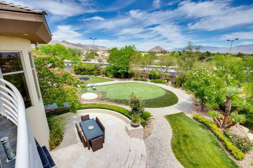 Maxx Crosby's new pad in Summerlin. (Luxury Estates International)