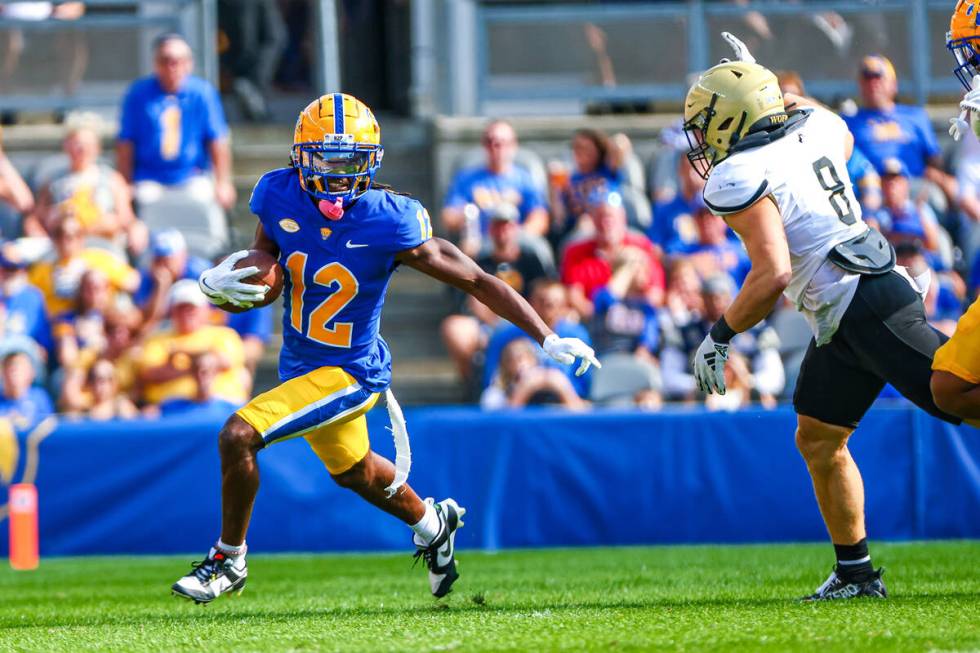 Pittsburgh, PA - September 2, 2023: The Pitt Panthers football team hosts the Wofford Terriers ...